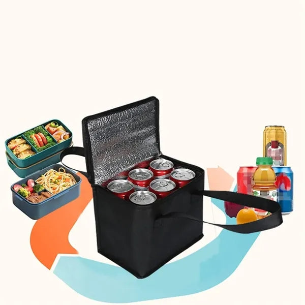 Insulated Lunch Cooler Tote Bag
