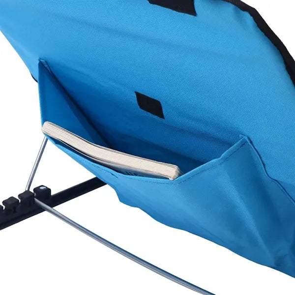 Adjustable Folding Recliner for Beach & Camping Comfort