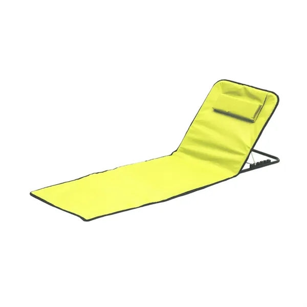 Adjustable Folding Recliner for Beach & Camping Comfort