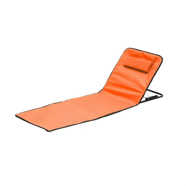 Adjustable Folding Recliner for Beach & Camping Comfort