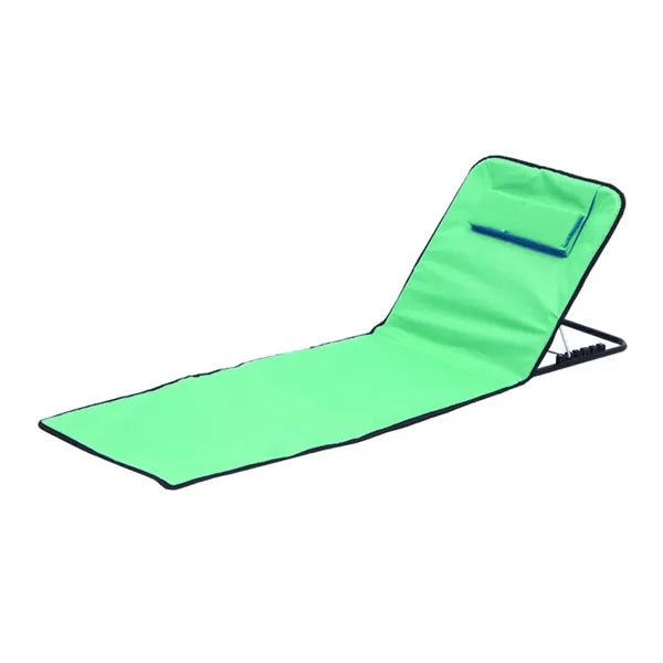 Adjustable Folding Recliner for Beach & Camping Comfort