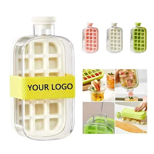 Ice Maker with Straw and Leak-Proof Design