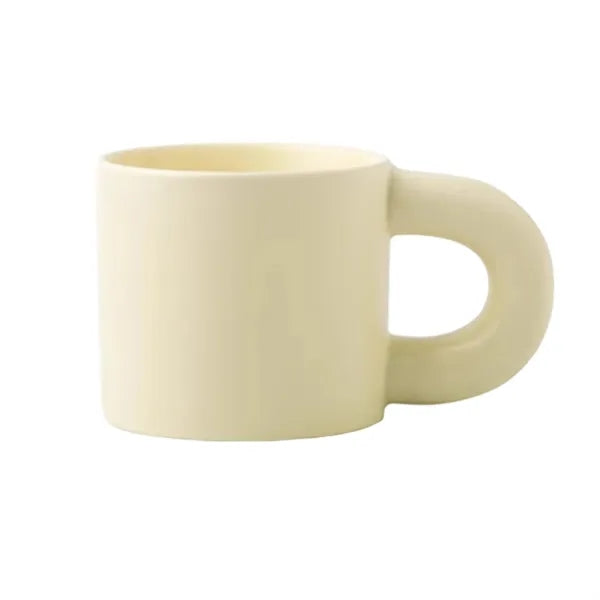 11oz Chubby Ceramic Mug with Anti-Slip Base