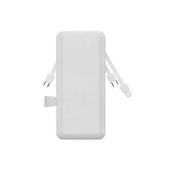 Power bank with cable and AC plug
