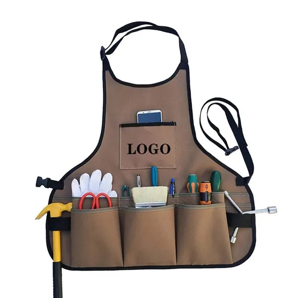 Versatile Work Apron Adjustable Fit & Convenient Tool Pocket