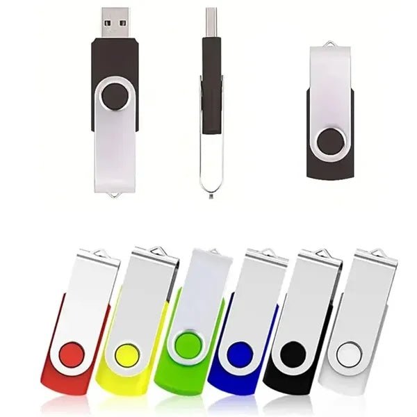 Metal Portable Lanyard USB Flash Disk
