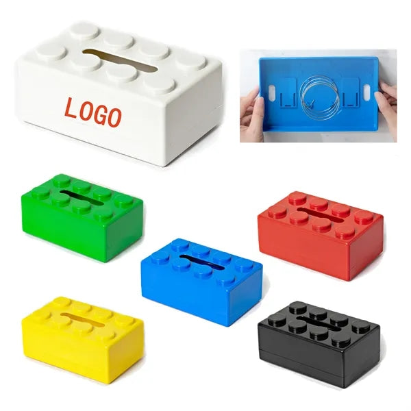 Tissue Box Building Block Shape