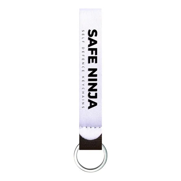 Neoprene Wristlet Lanyard with Key Ring and Keychain Strap