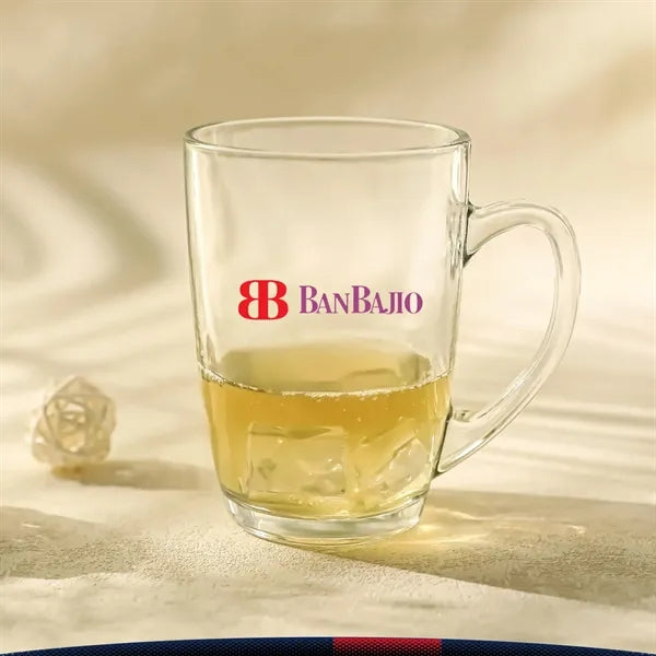 10OZ. Lofan Glass Coffee Mugs