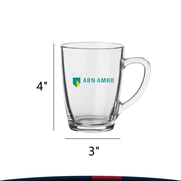 10OZ. Lofan Glass Coffee Mugs