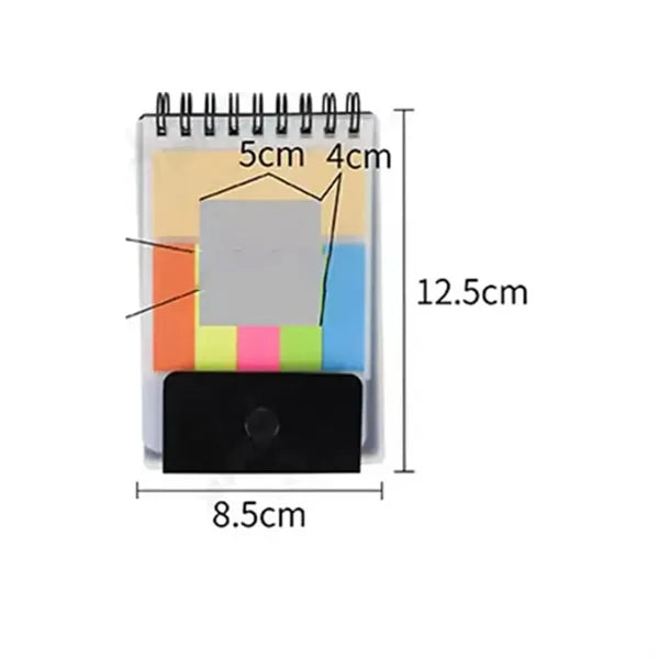 Spiral Jotter Sticky Notes