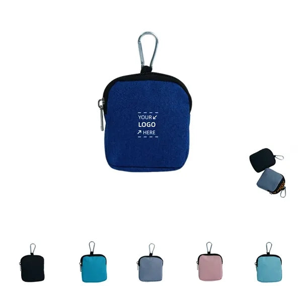 Mini Dog Treat Pouch with Carabiner