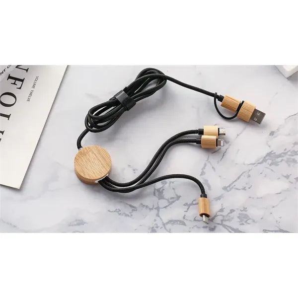 Bamboo 5-in-1 Charging Cable