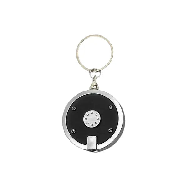 Round LED Keychain