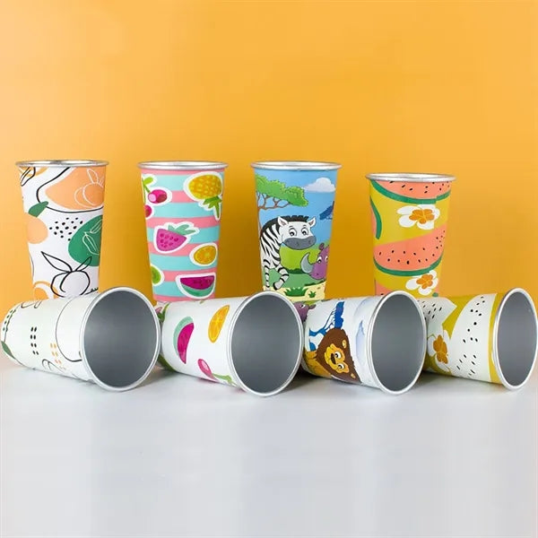 15oz Cold-Sensitive Color-Changing Aluminum Cup