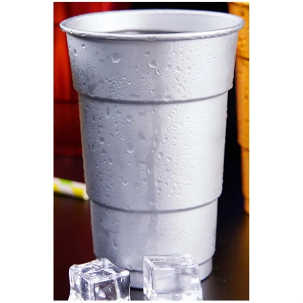 16 Oz Aluminum Stadium Party Beer Cup