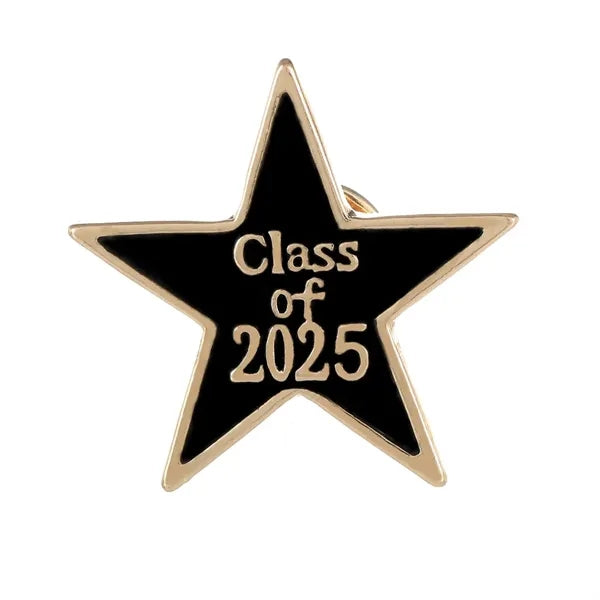 2025 Graduation Cap Pin Brooch