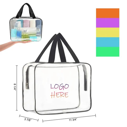 Clear Tote Makeup Bag