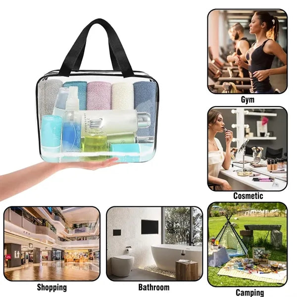 Clear Tote Makeup Bag