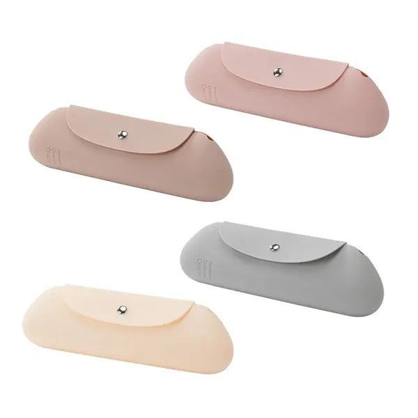 Silicone Makeup Brush Organizer Bag