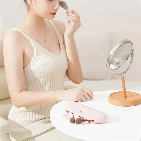 Silicone Makeup Brush Organizer Bag