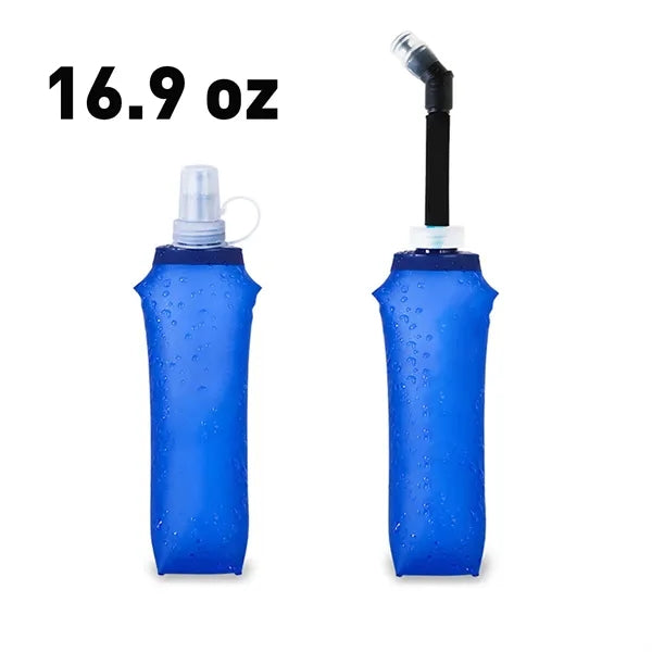 16.9 Oz Collapsible Soft Water Bottle