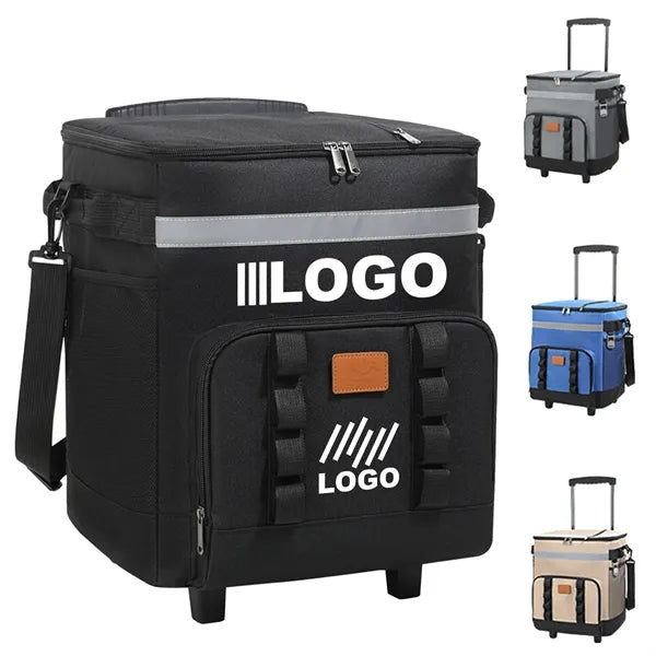 Rolling Cooler Bag With Removable Layers And Handle