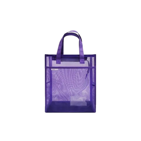 Transparent Mesh Student Tote Bag