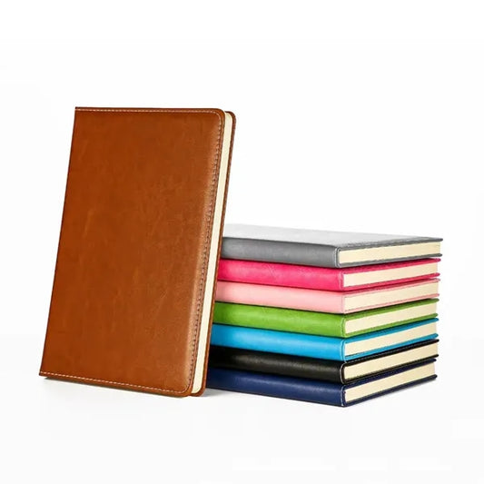 A5 Leather Notebook with Elegant Appearance