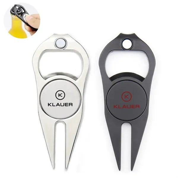 Multi-Functional Golf Divot Tool and Ball Marker