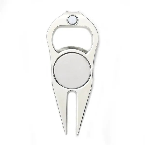 Multi-Functional Golf Divot Tool and Ball Marker
