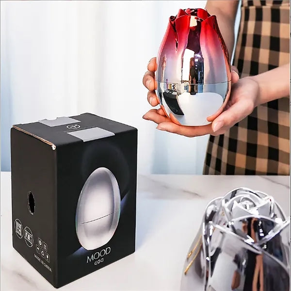 Luxury Stainless Steel Fancy Egg Shaped Silverware Plated