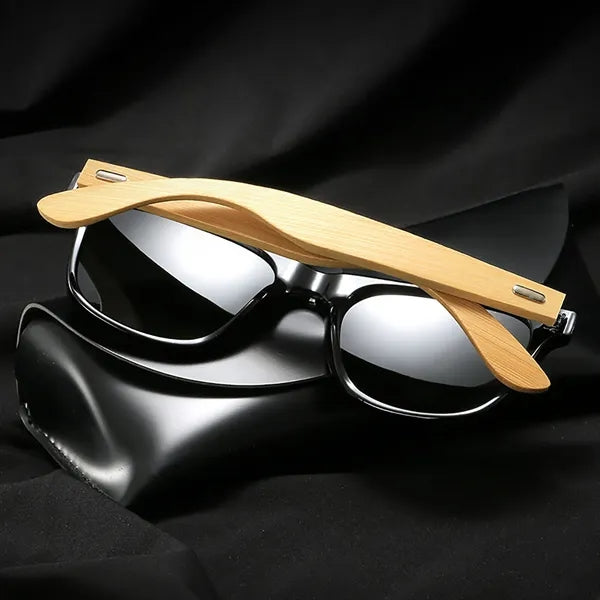 Fashion Personality Bamboo Leg Sunglasses Handmade