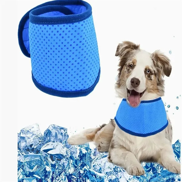 Dog Cooling Ajustable Summer Pet Neck Collar