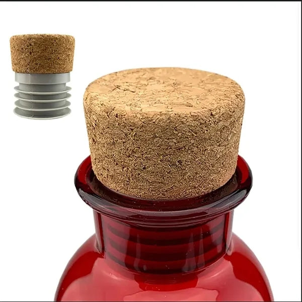 Jacob Drink Bottle with Cork Suitable for Outdoor Camping