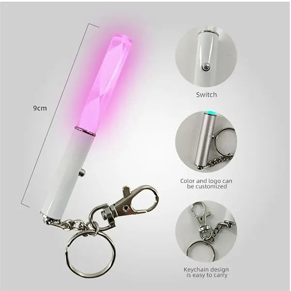 Luminous Keychain LED Acrylic Glow Stick
