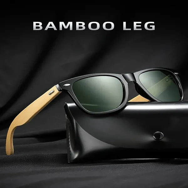 Fashion Personality Bamboo Leg Sunglasses Handmade