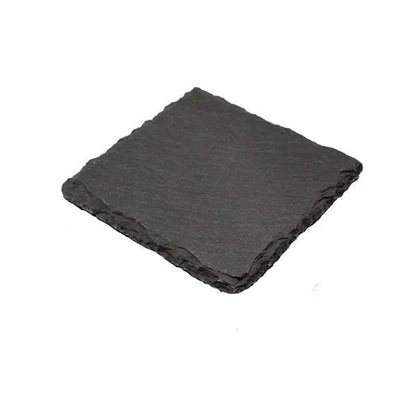 Black Slate Stone Coasters