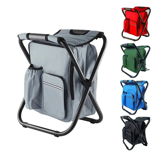 Multifunctional Portable Outdoor Backpack Cooler Chair