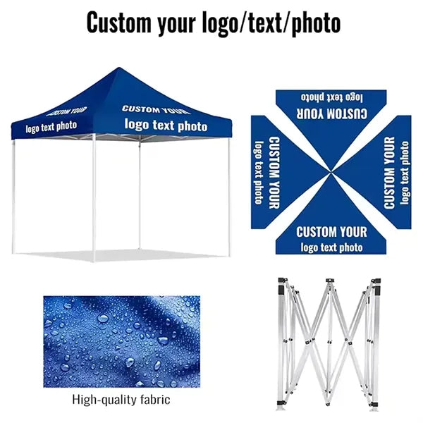 10' Quick Pop Tent With Roller Bag