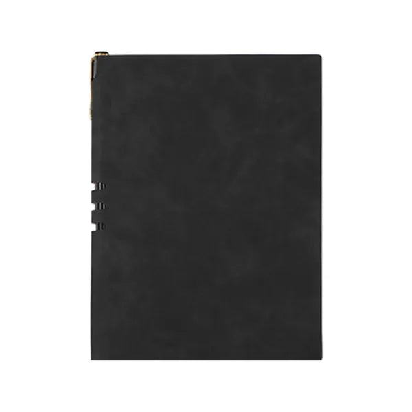 A5 Size Faux Leather Notebook With Metal Pen