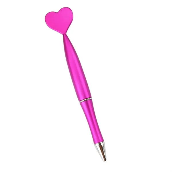 Heart-Shaped Ballpoint Love Pen