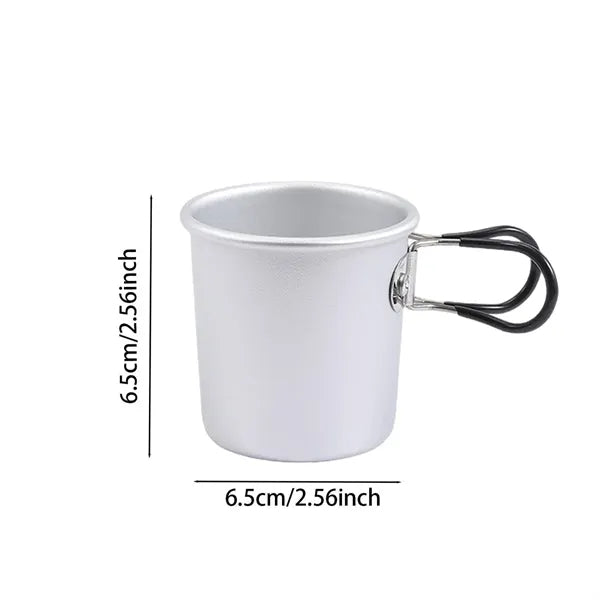 Camping Coffee Cup with Folding Handle