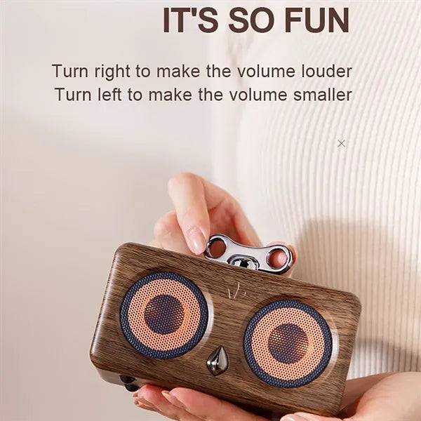 New Cartoon Owl Shaped Wireless Speaker