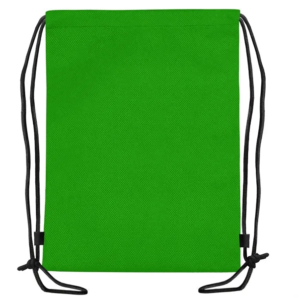 Non Woven Drawstring Bag with Glow In Dark Ink