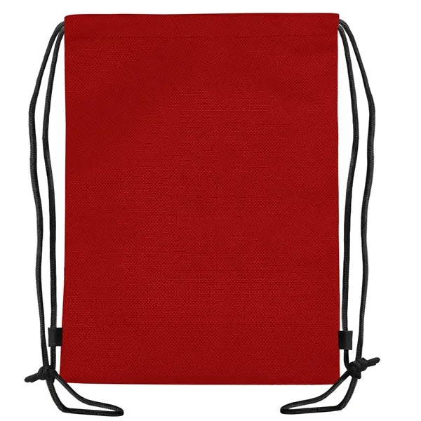 Non Woven Drawstring Bag with Glow In Dark Ink