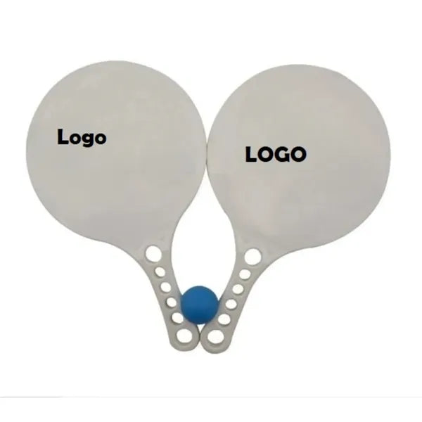 Plastic Beach Tennis Rackets Set with Ball