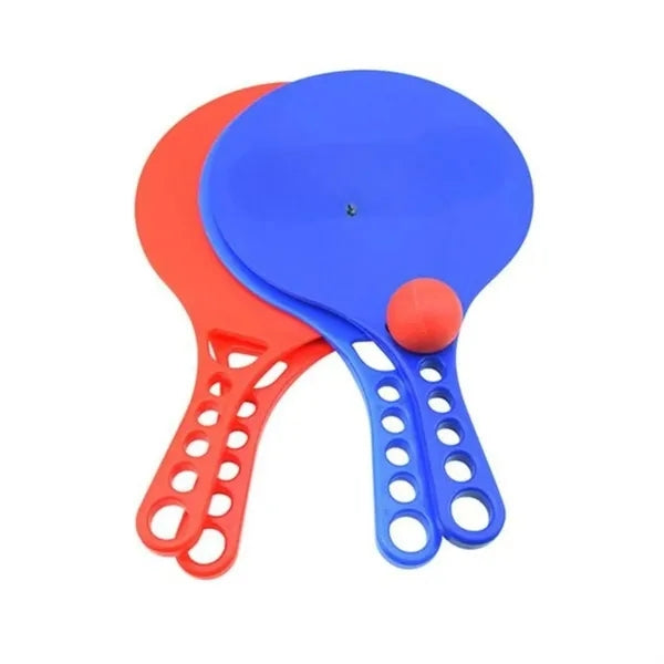 Plastic Beach Tennis Rackets Set with Ball