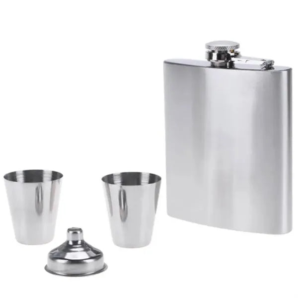 7 Oz. Customizable Portable Stainless Steel Wine Bottle Cups