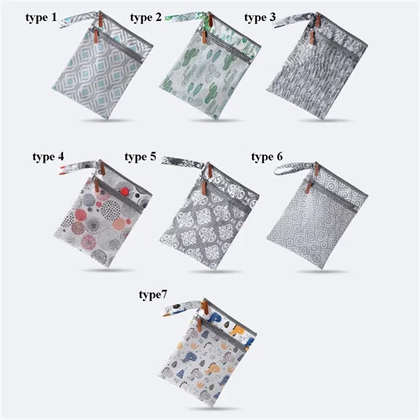 Baby Wet Dry Diaper Storage Bag